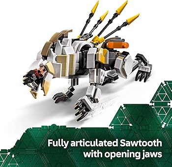 Amazon.com: LEGO Horizon Adventures Aloy & Varl vs. Shell-Walker