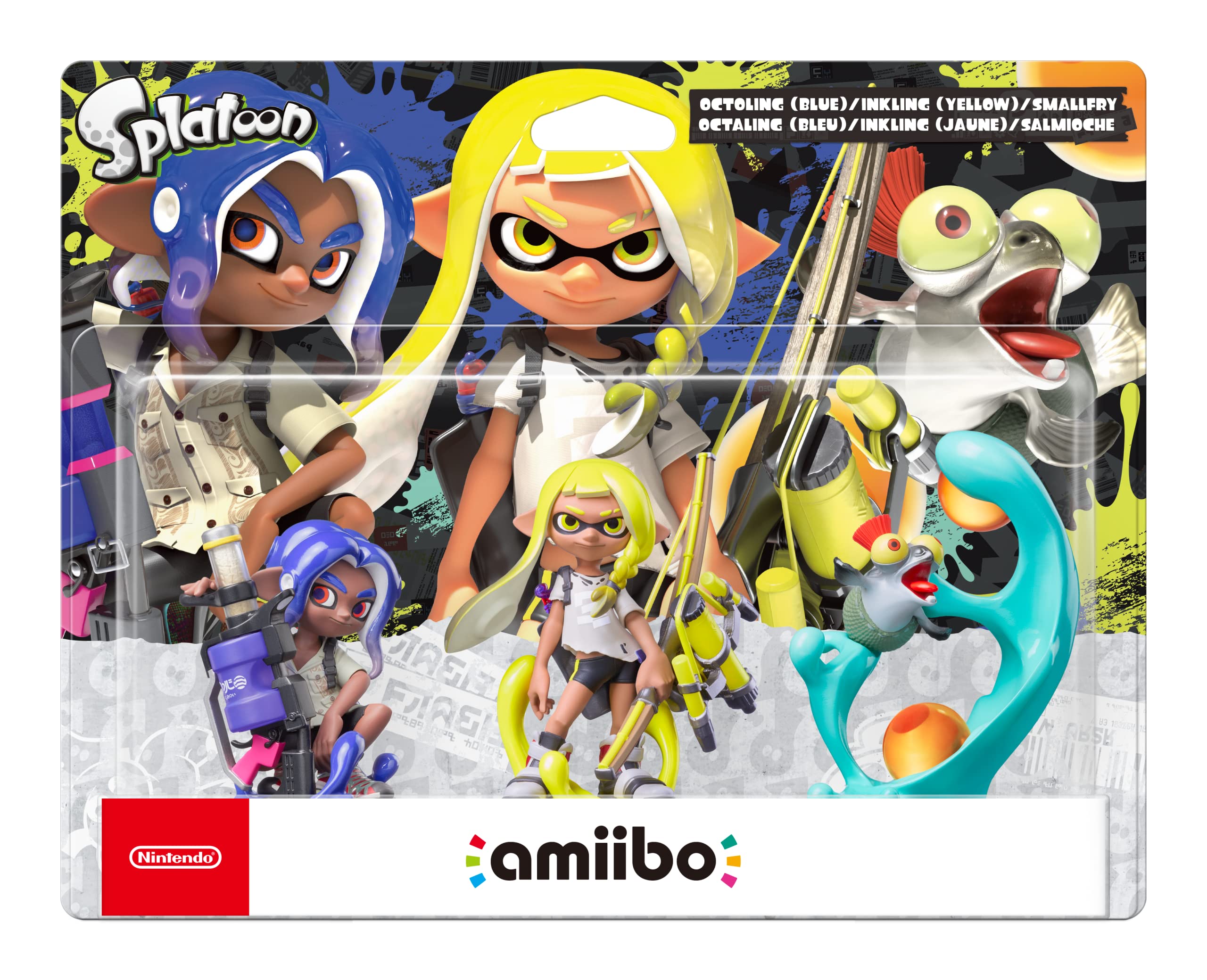Amazon.co.jp: amiibo Splatoon 3-3-in-1 Pack : ゲーム