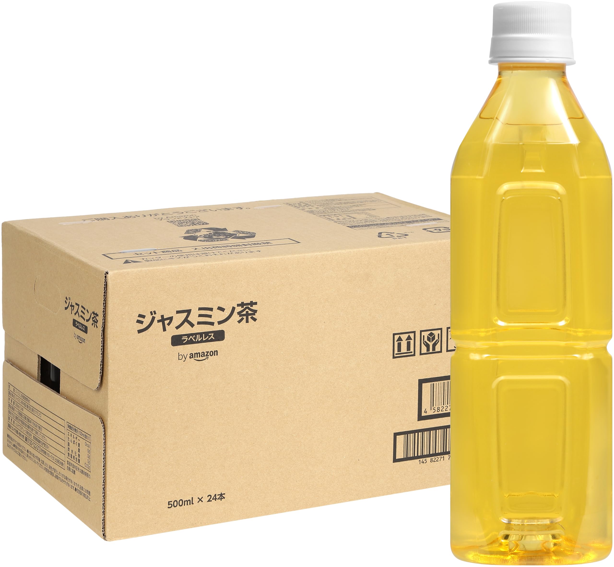 Amazon.co.jp: by Amazon ジャスミン茶 ラベルレス 500ml×24本 : 食品
