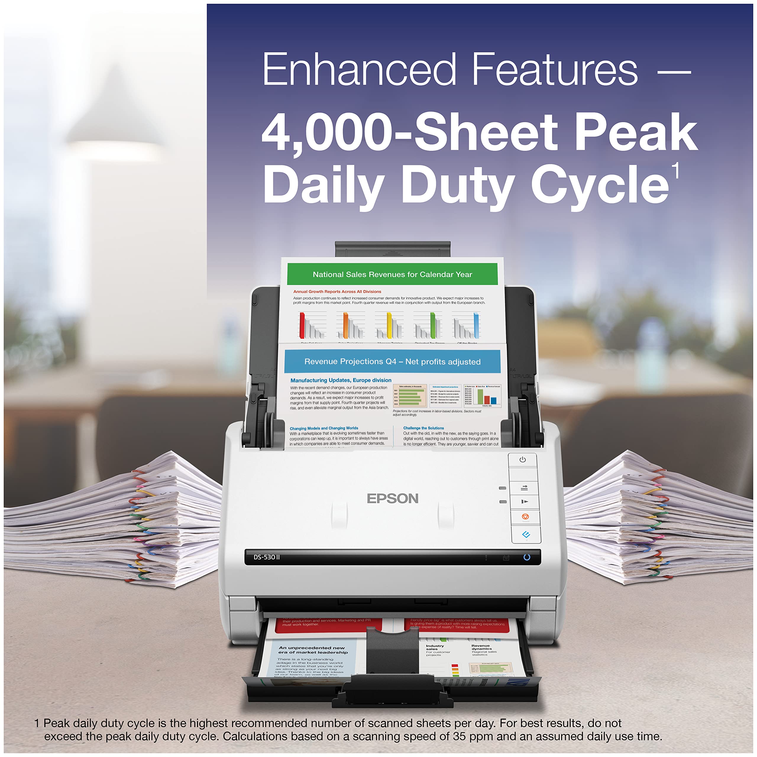 Amazon | Epson(エプソン) DS-530 II カラーデュプレックス