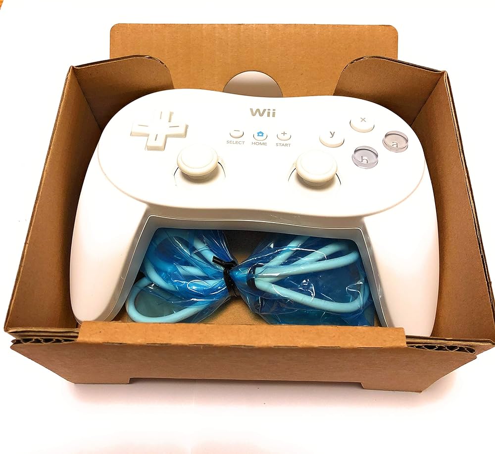 Amazon.co.jp: Wii Classic Controller Pro - White (Japanese Version