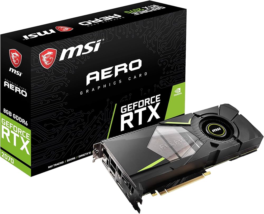 Amazon | GeForce RTX 2070 AERO Graphics Card | MSI | グラフィック