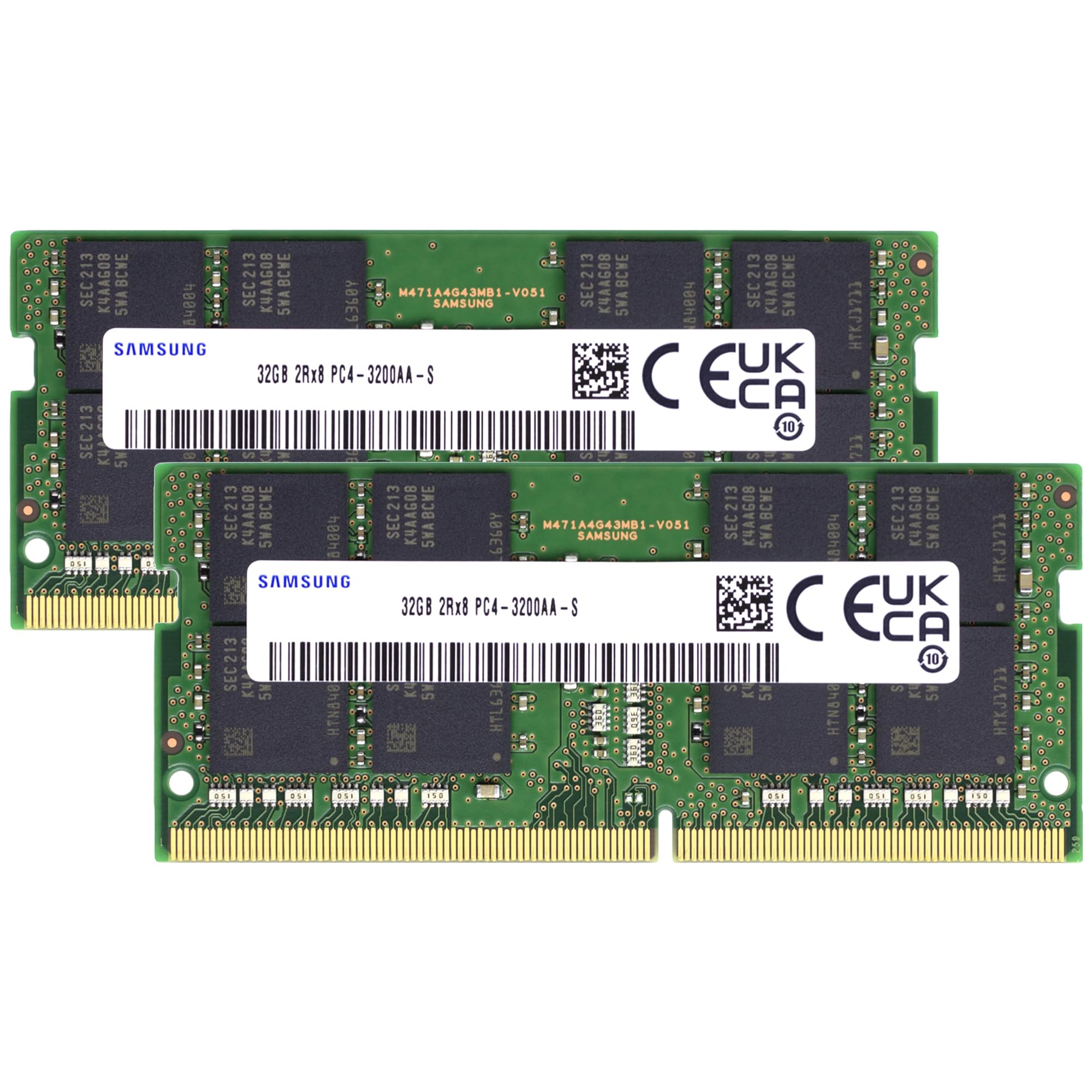 Samsung 64GB (2x32GB) DDR4 3200MHz PC4-25600 (PC4-3200AA) CL22