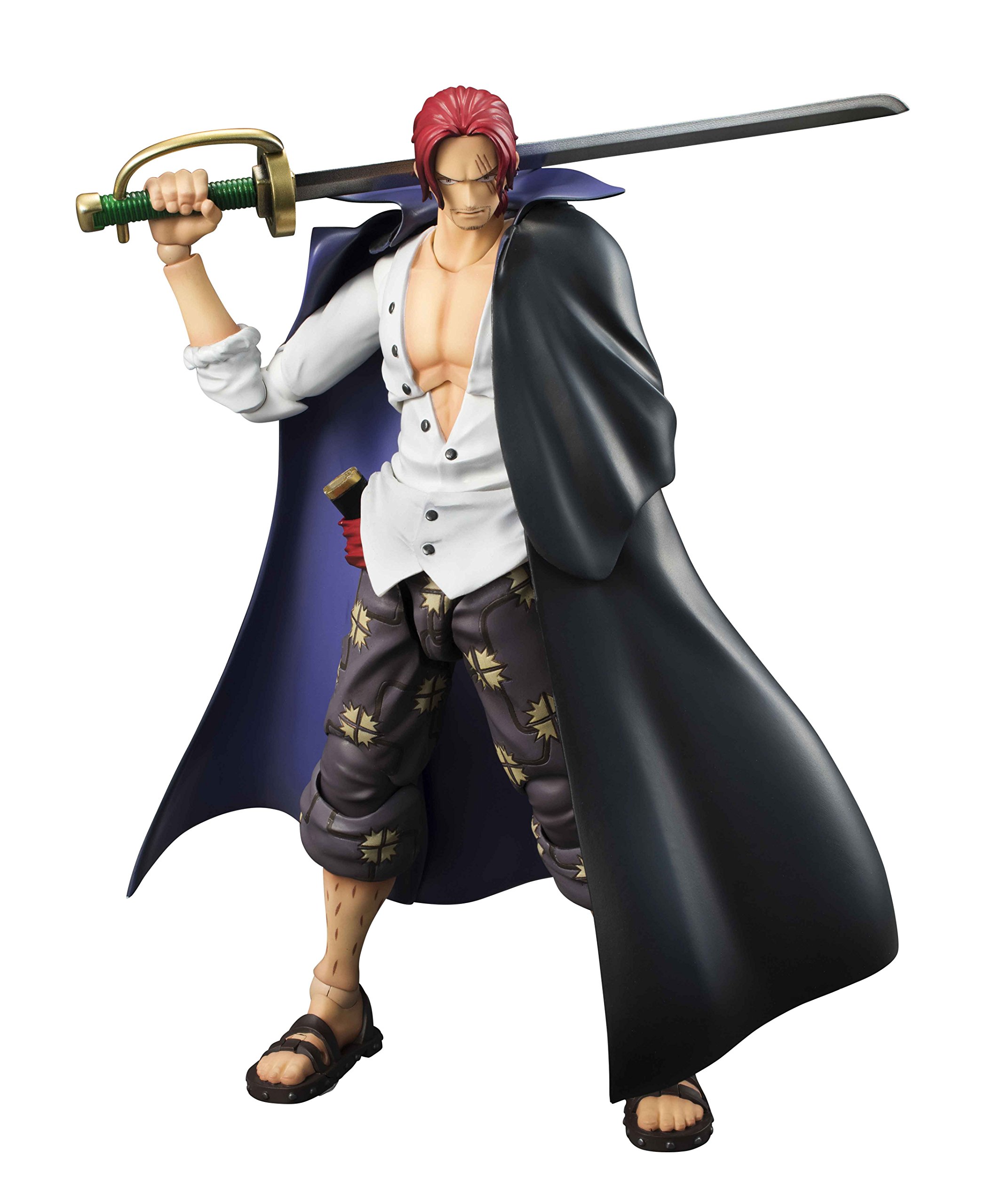 Amazon.co.jp: ヴァリアブルアクションヒーローズ ONE PIECE 赤髪の