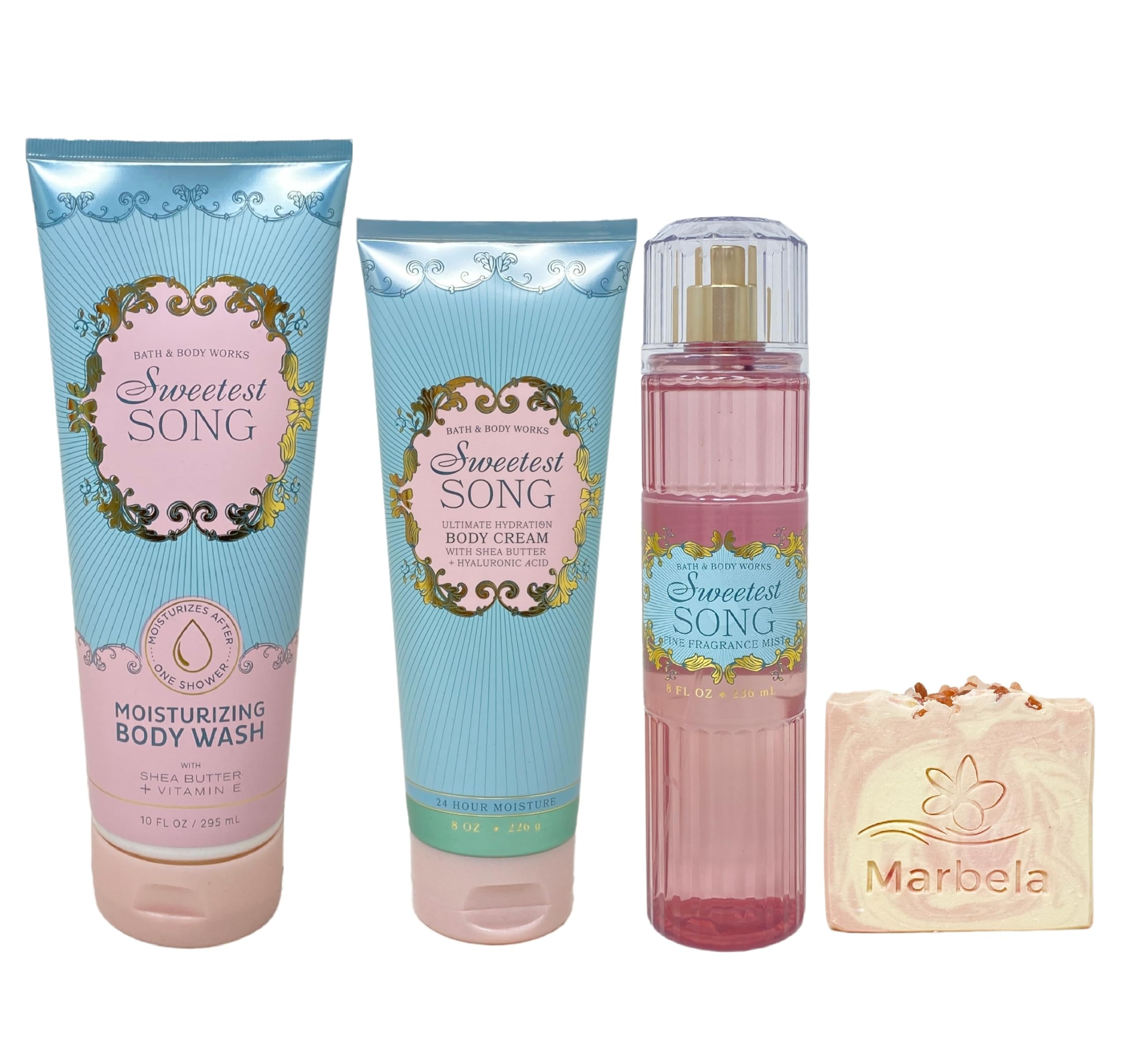 Amazon.com : Bath & Body Works Sweetest Song Trio Gift Set