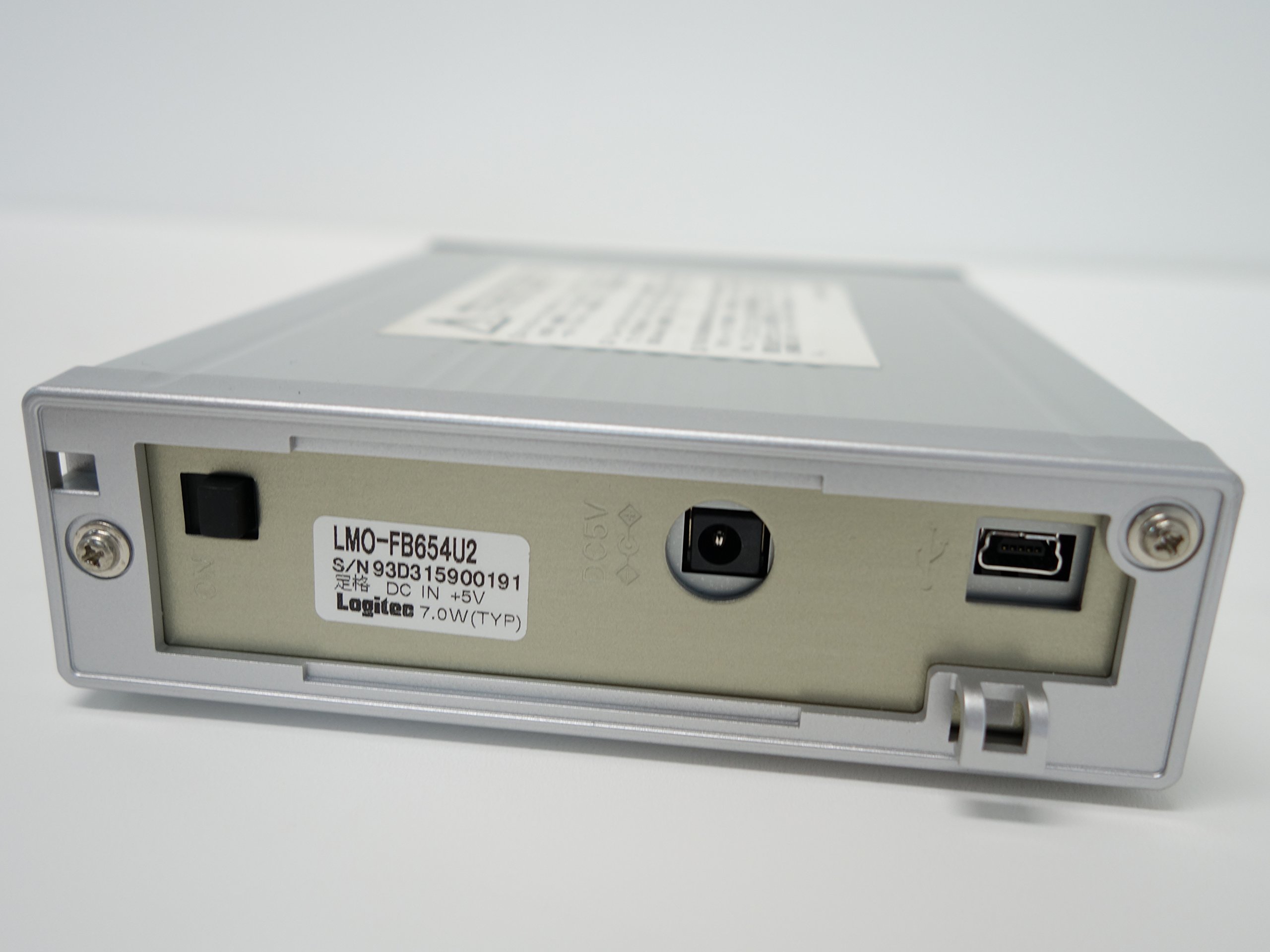 Amazon | Logitec USB 2.0 外付型640MB MO LMO-FB654U2 | ロジテック