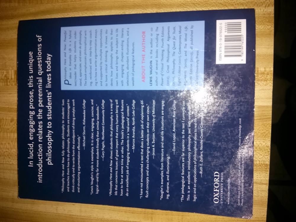 洋書 Philosophy Here and Now Fourth Edition Philosophy Here and