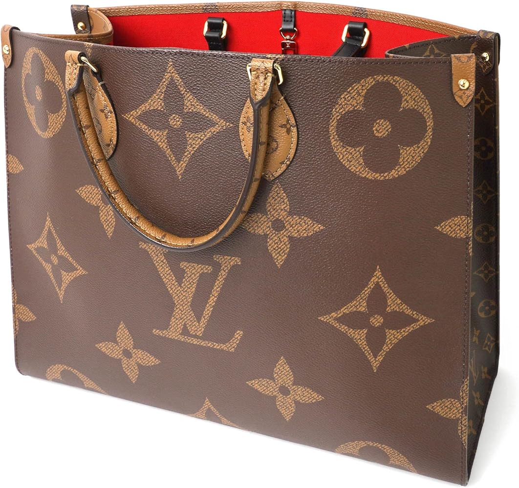 Amazon | [ルイヴィトン] トートバッグ M45320 オンザゴー GM ブラウン