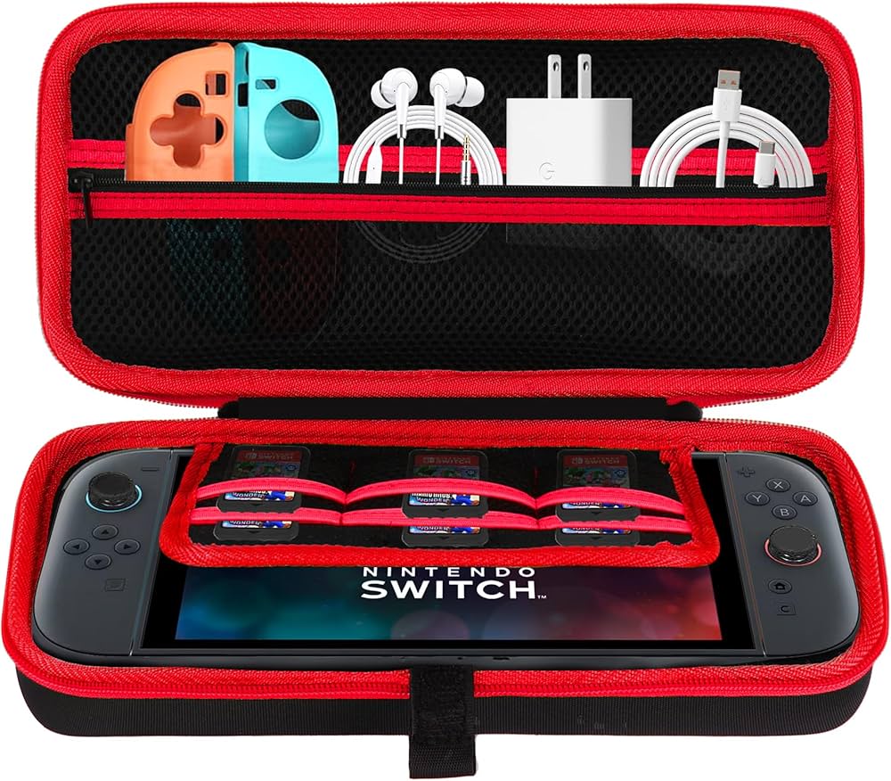 Amazon.co.jp: Lebakort収納ケースと互換性のある任天堂Nintendo