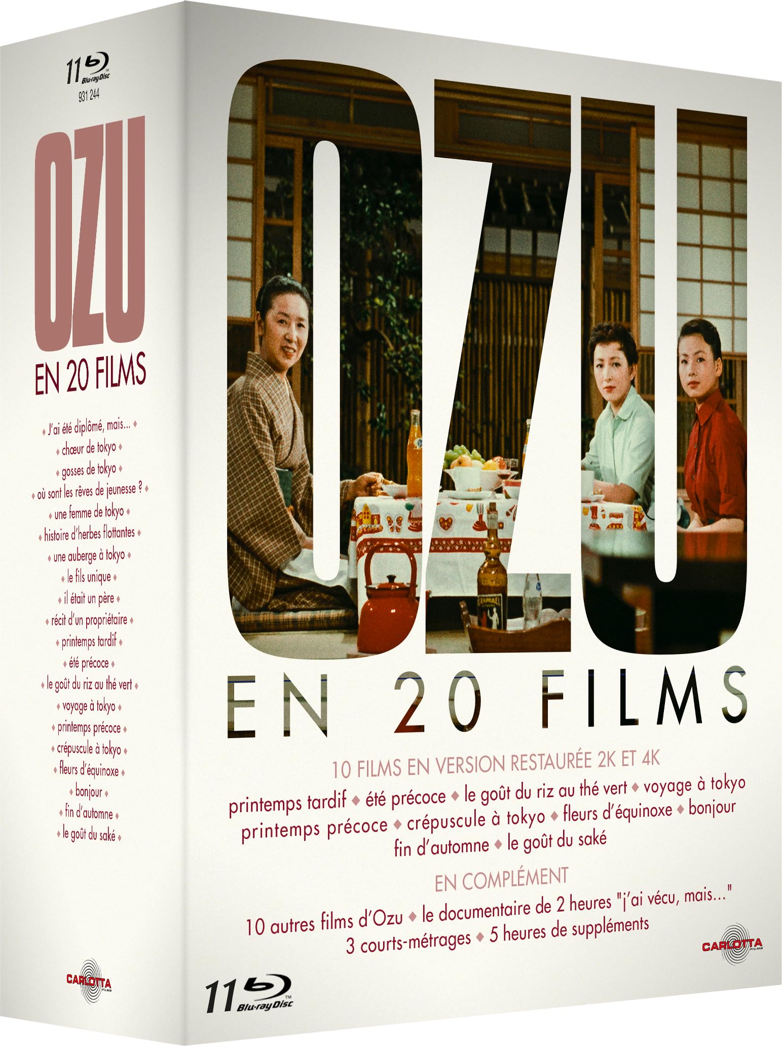 Amazon.co.jp: Coffret OZU en 20 Films - 11 Bluray [Blu-ray] : 本