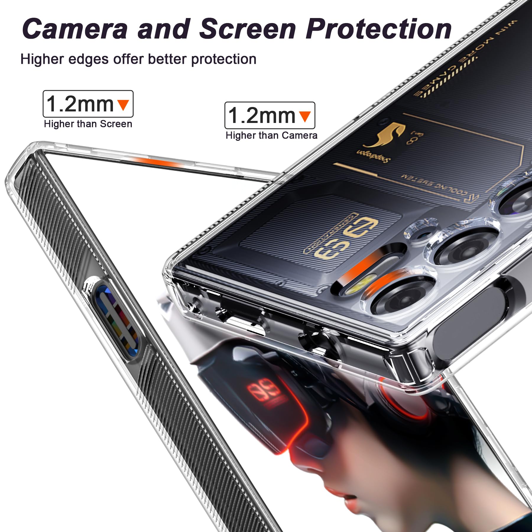 Amazon.com: Cresee Case for Red Magic 9 Pro/Red Magic 9S Pro