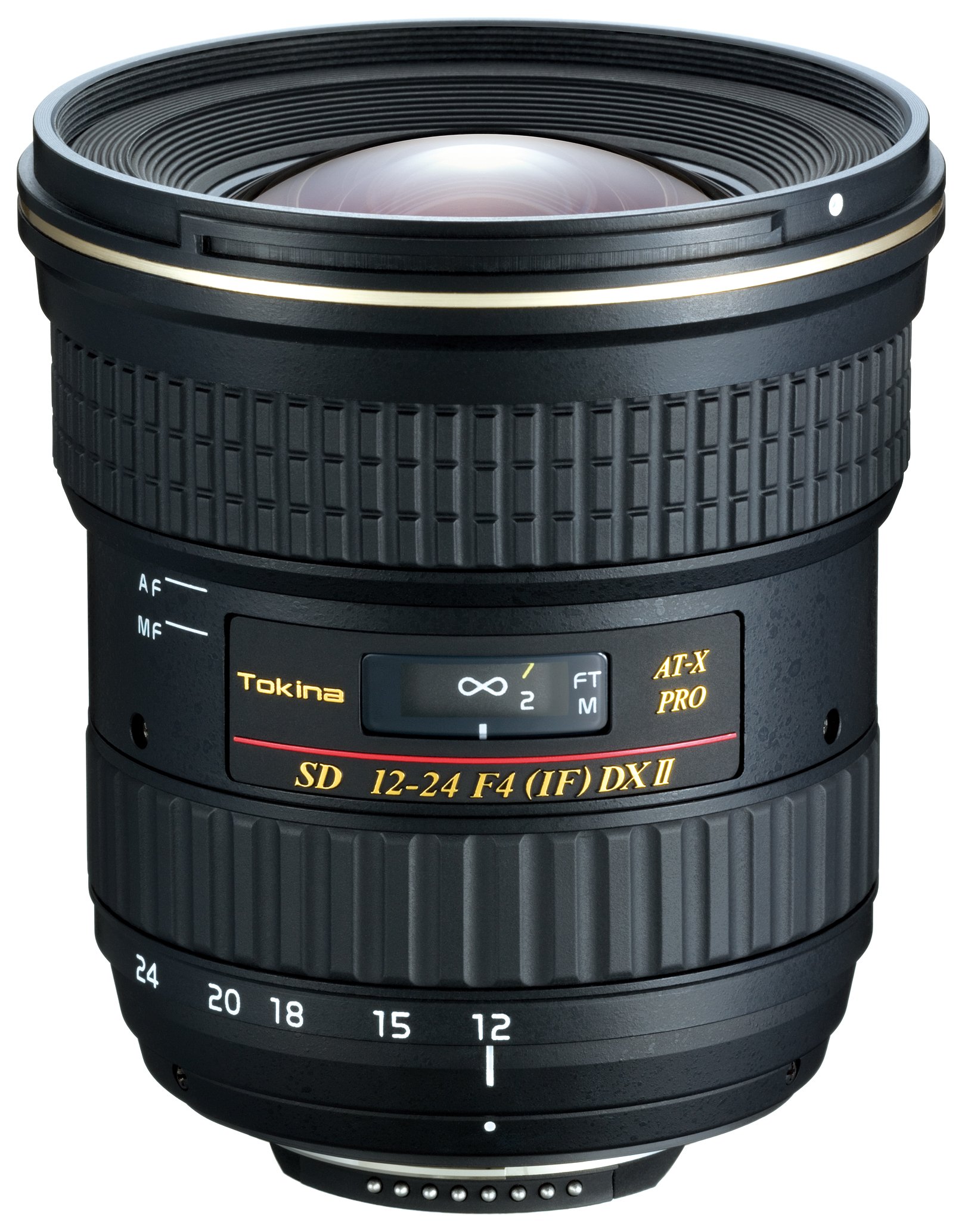 Tokina AF 12-24mm F/4 at-X 124 Pro DX II Zoom Lens for Nikon DSLR