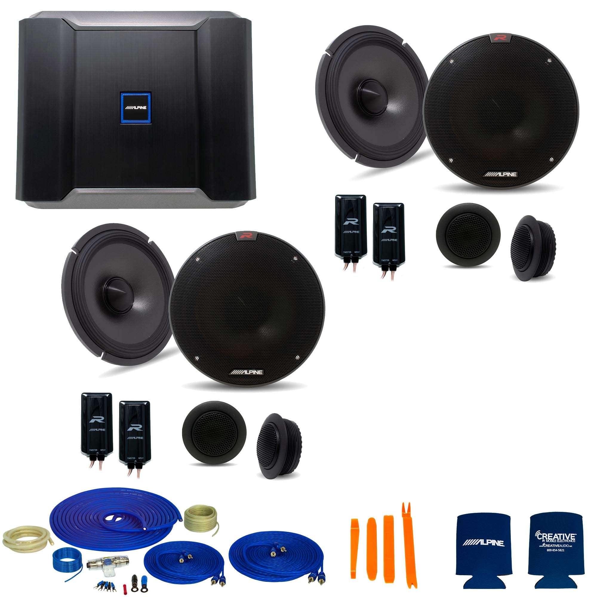 Amazon.com: CreativeAudio Alpine Type-R Bundle 2-Pairs R-S65C.2