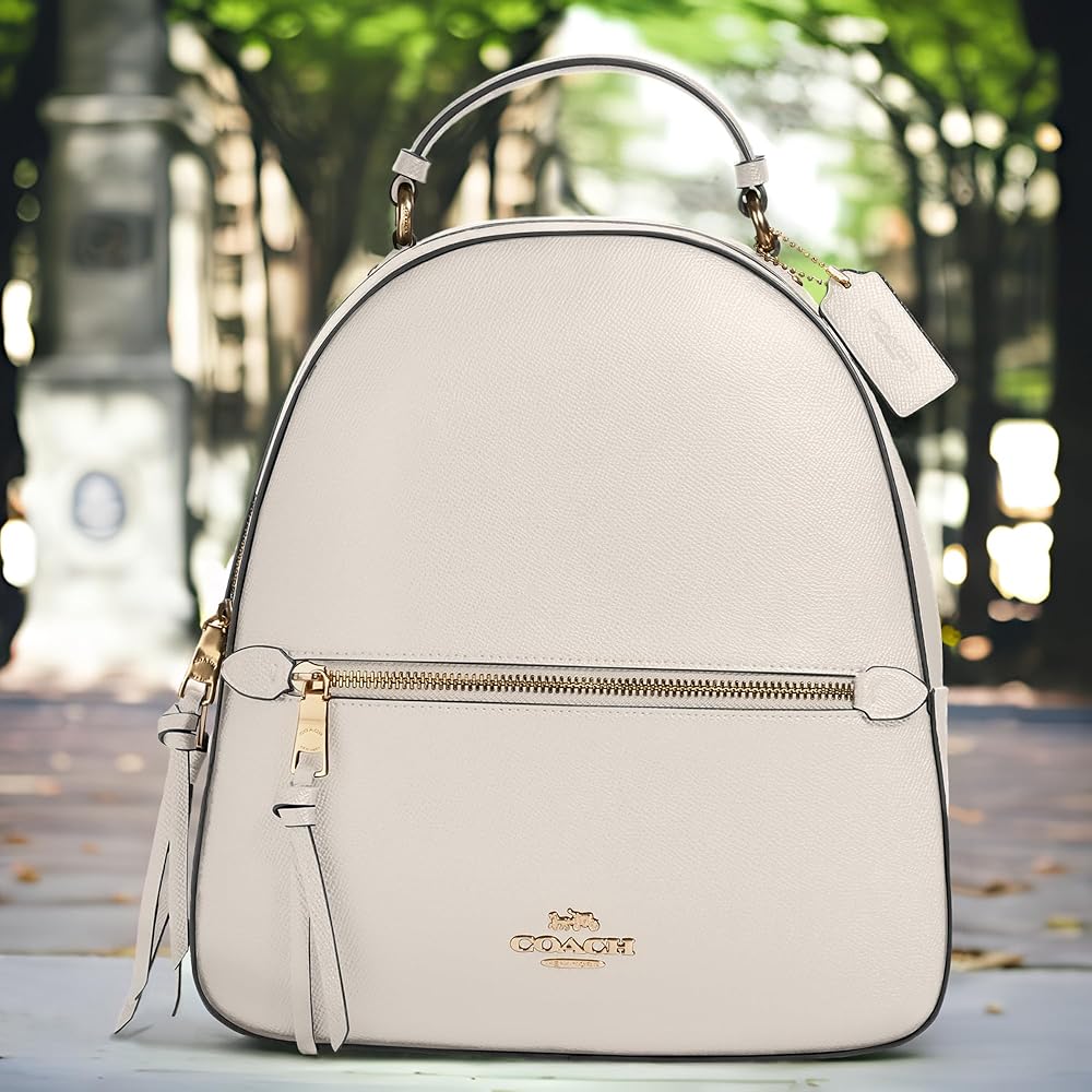 Amazon.com: COACH Jordyn Backpack, Chalk : Clothing, Shoes & Jewelry