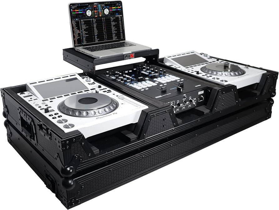Amazon.com: ProX XS-CDM3000WLTBL DJ Coffin Case for Pioneer 2X CDJ