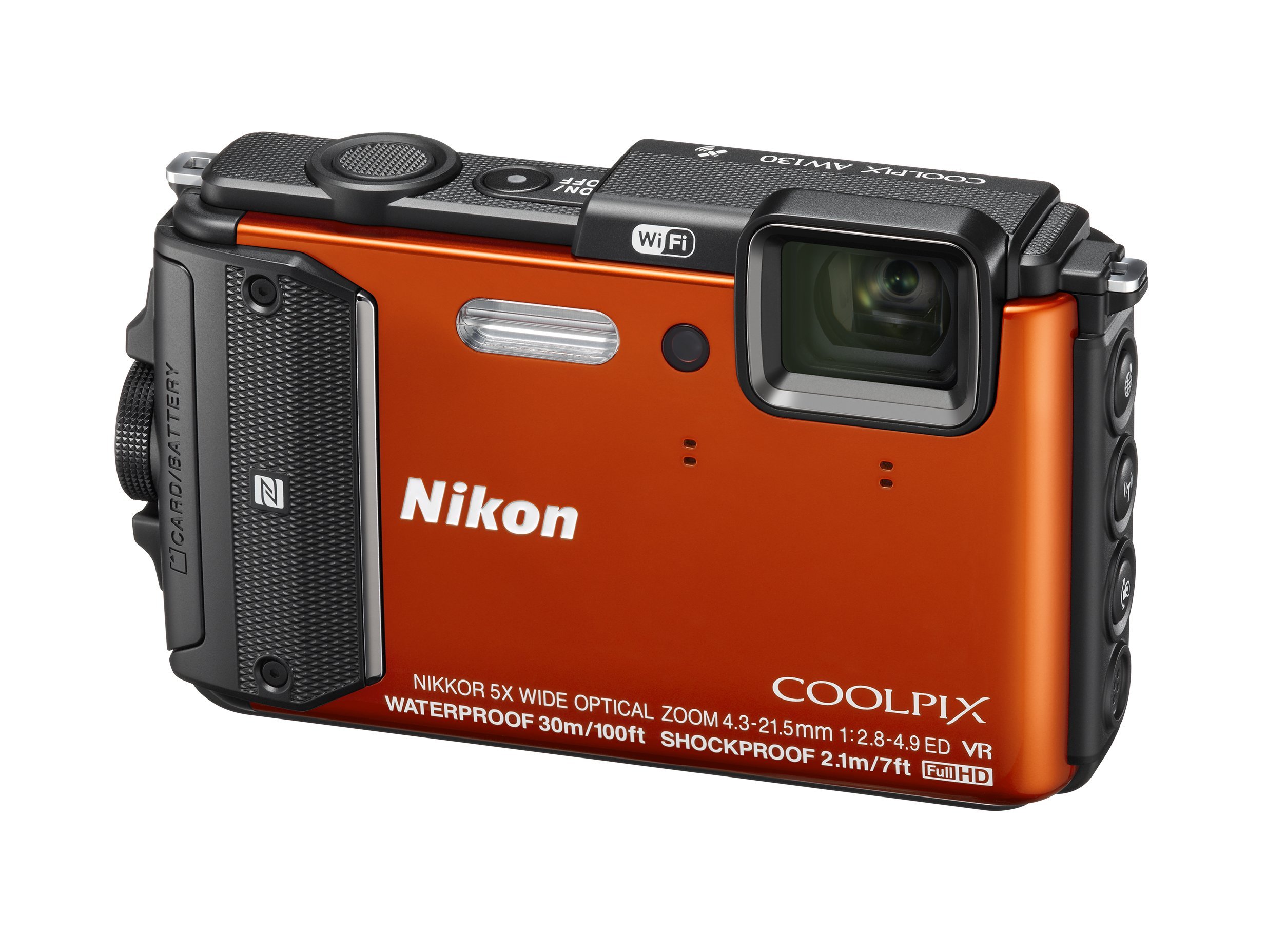 Amazon.co.jp: Nikon Coolpix AW130 Digital Camera : Electronics