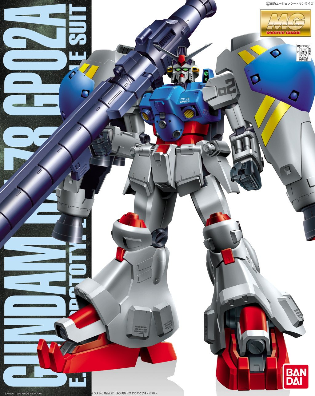 Amazon.com: Bandai Hobby GUNDAM RX-78 GP02A Metallic Limited