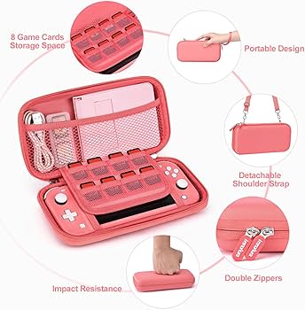 Amazon.com: innoAura Switch Lite Case 18-in-1 Accessories Bundle