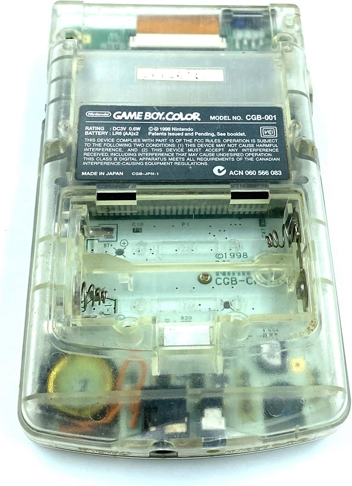 Amazon | ゲームボーイ カラー (クリア)【メーカー生産終了】 | 本体