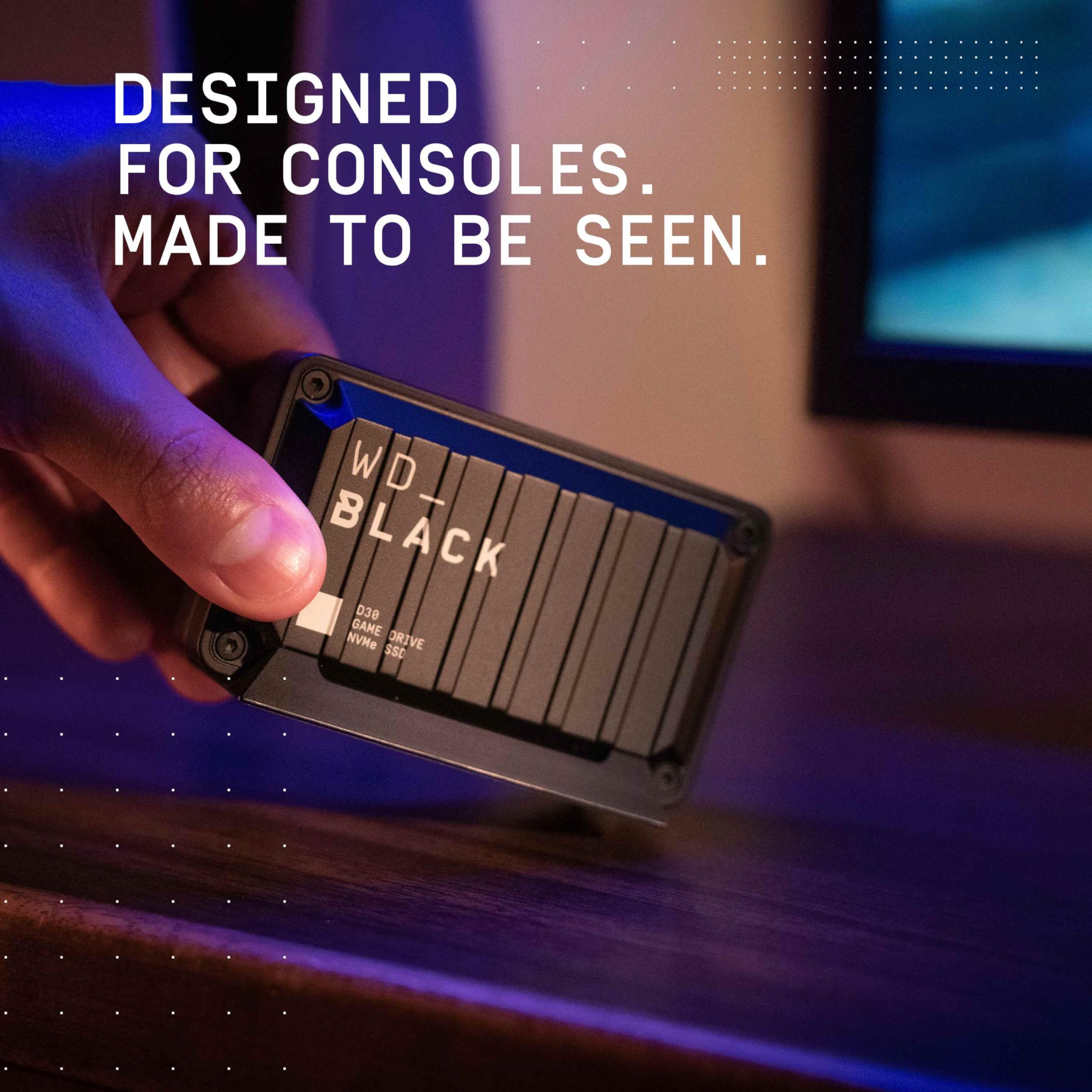 Amazon.com: Western Digital 1TB D30 Game Drive SSD - Portable