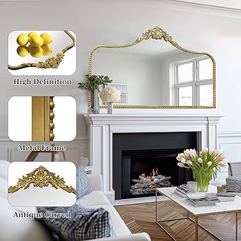 Amazon.com: G-LEAF Vintage Baroque Mirror 48
