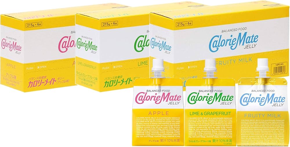 Amazon.co.jp: 大塚製薬 カロリーメイト ゼリー 215g×18個 (3種×各6個