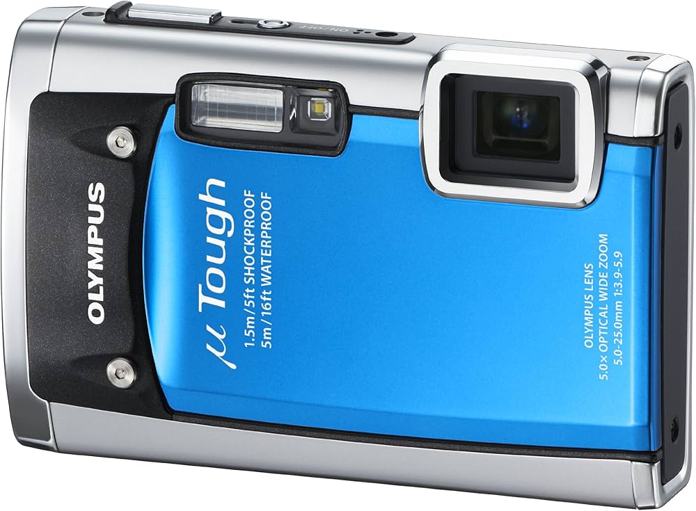 Amazon | OLYMPUS 防水デジタルカメラ μ TOUGH 6020 ブルー μ TOUGH
