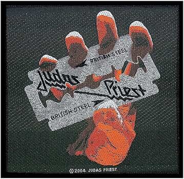 Judas Priest British Steel サイン入りスチール板 Vinyl | Judas