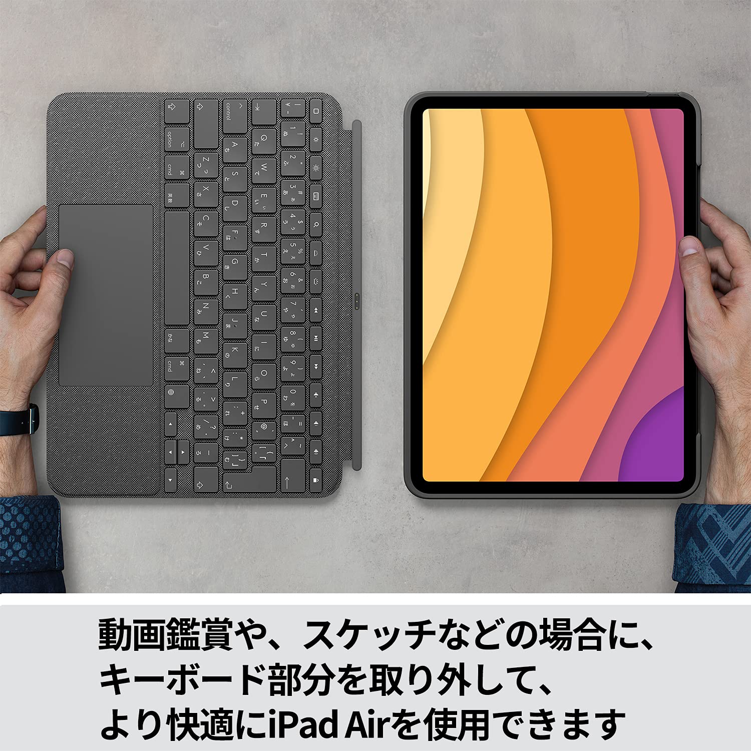 Amazon.co.jp: Logicool iK1095GRA Combo Touch iK1095GRA Japanese
