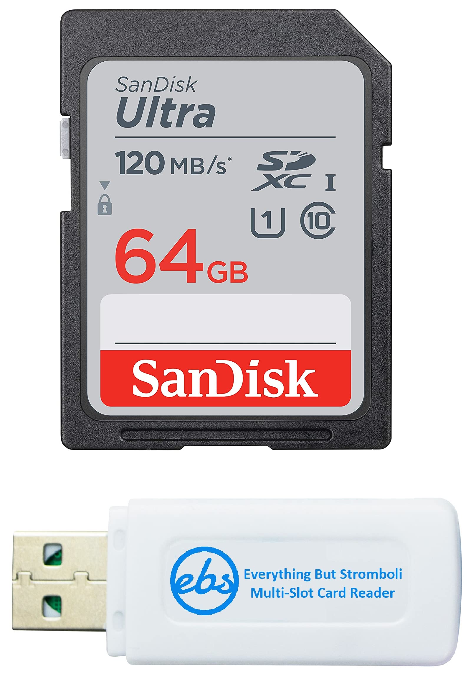 Amazon.com: SanDisk 64GB SDXC SD Ultra Memory Card Class 10 Works