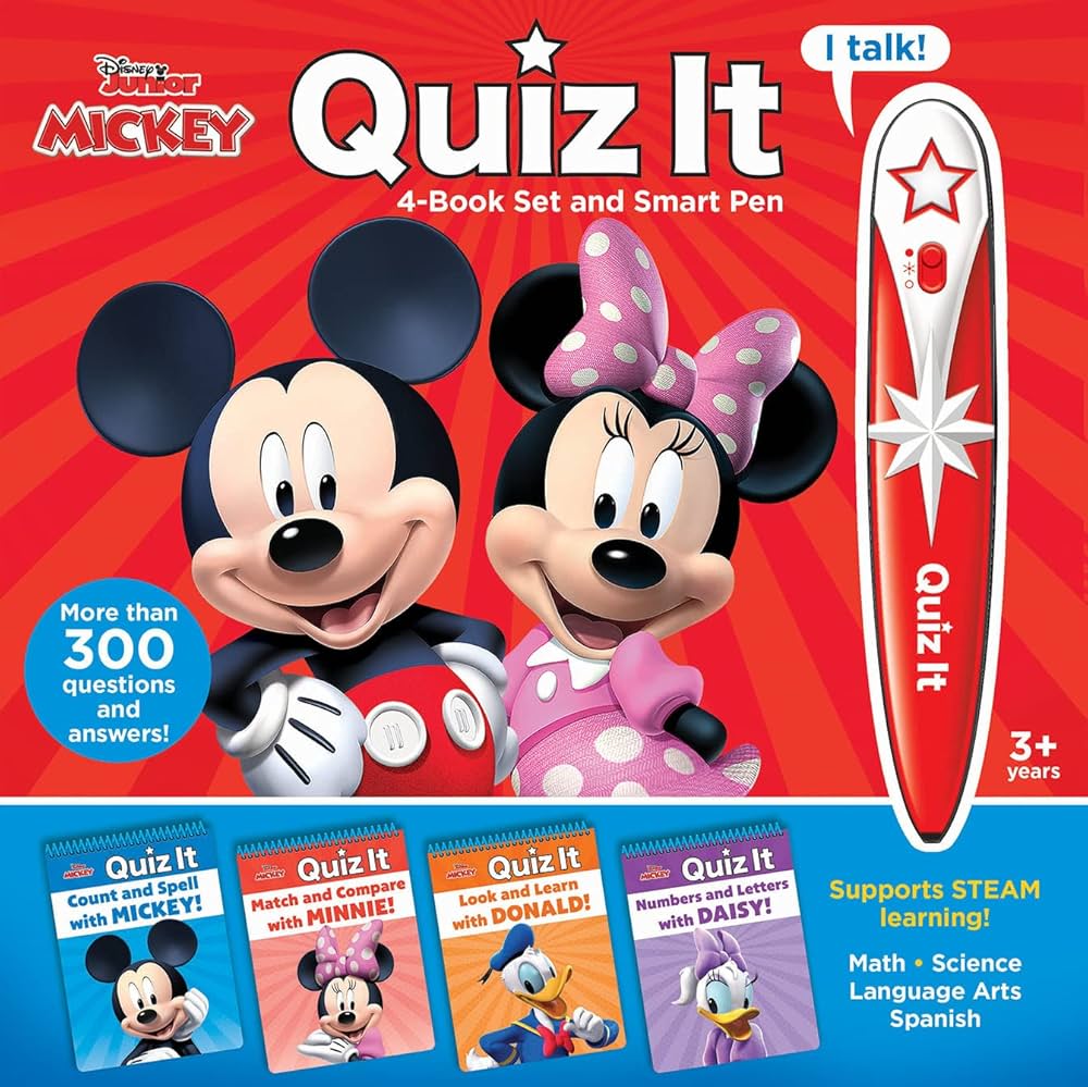 Amazon.com: Disney Mickey Mouse and Minnnie Mouse – Quiz it Pen 4
