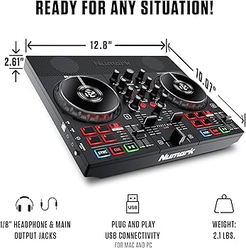 Numark Party Mix Live - DJ Controller with Built in Speakers
