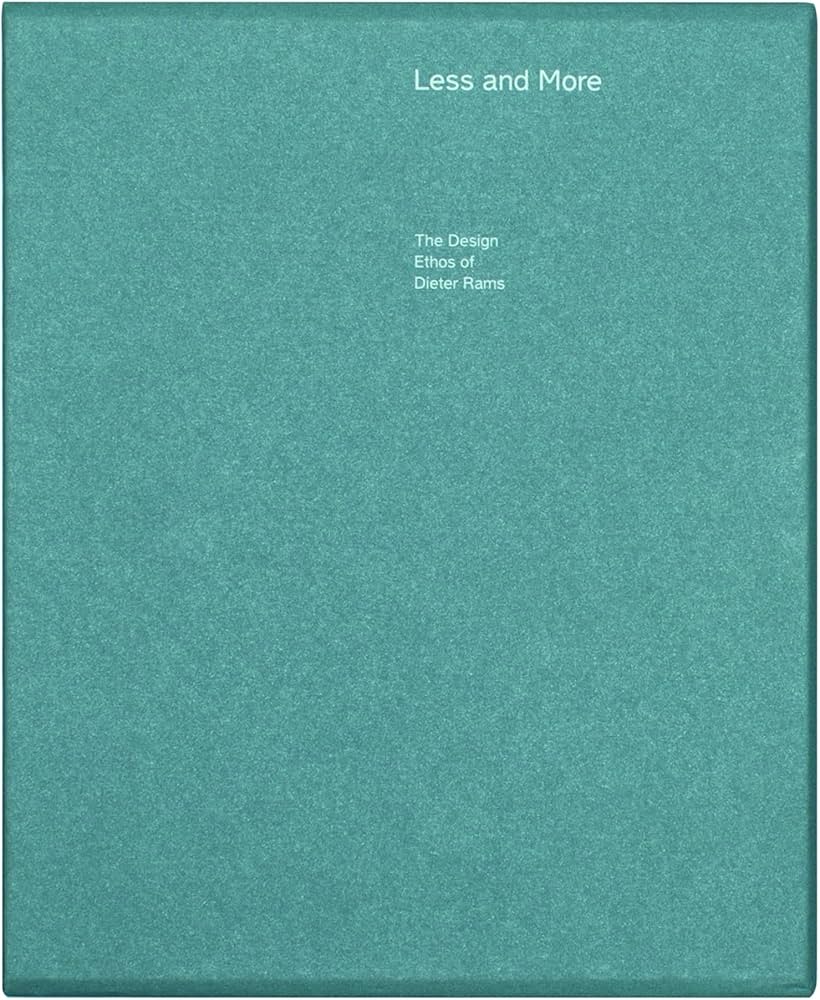 Amazon | Less and More: The Design Ethos of Dieter Rams | Klemp