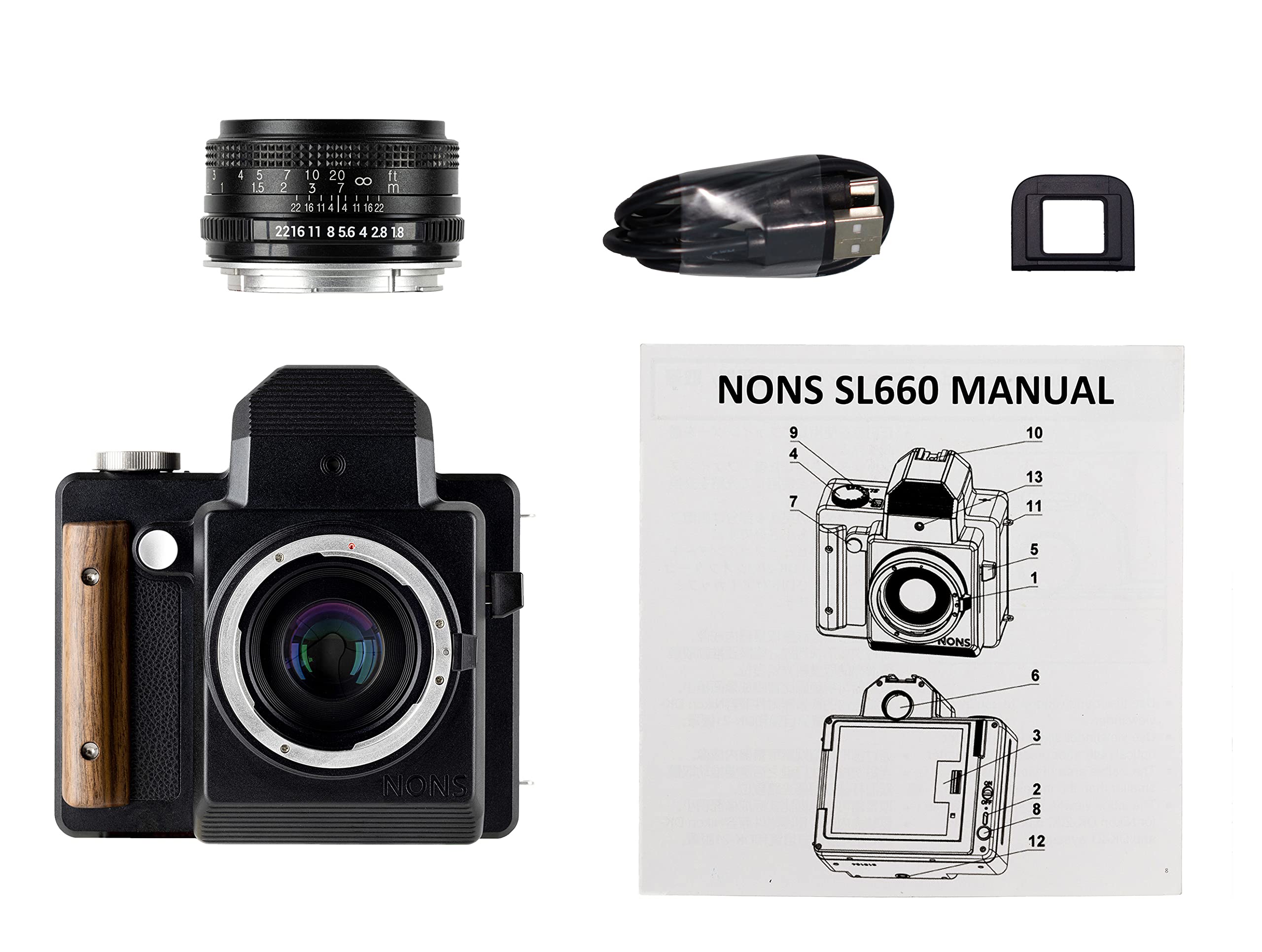 Amazon.com: NONS SL660 Instant Camera - Interchangeable Lens EF