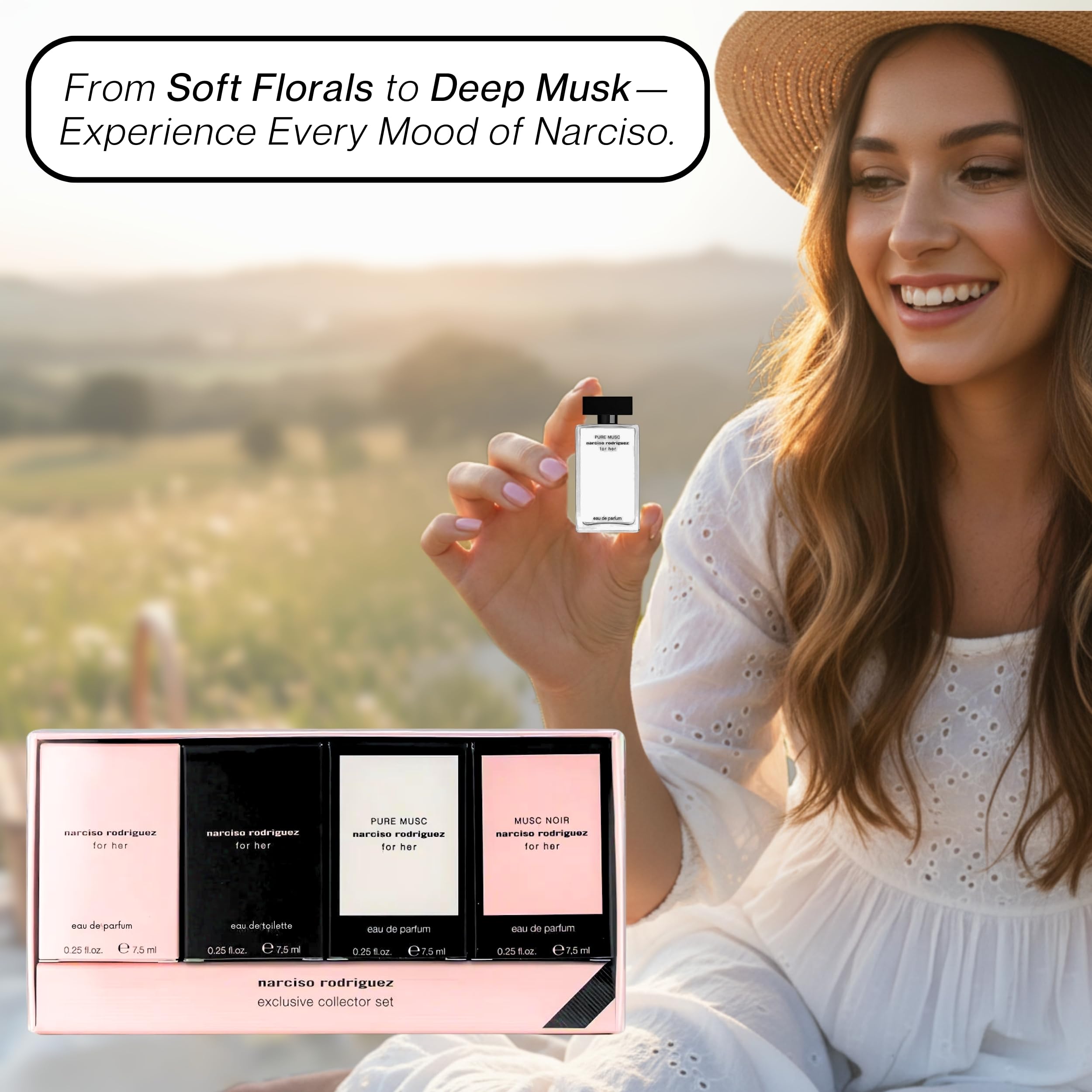 Amazon.com: Narciso Rodriguez for Her 迷你香水禮盒組女款: 美容與