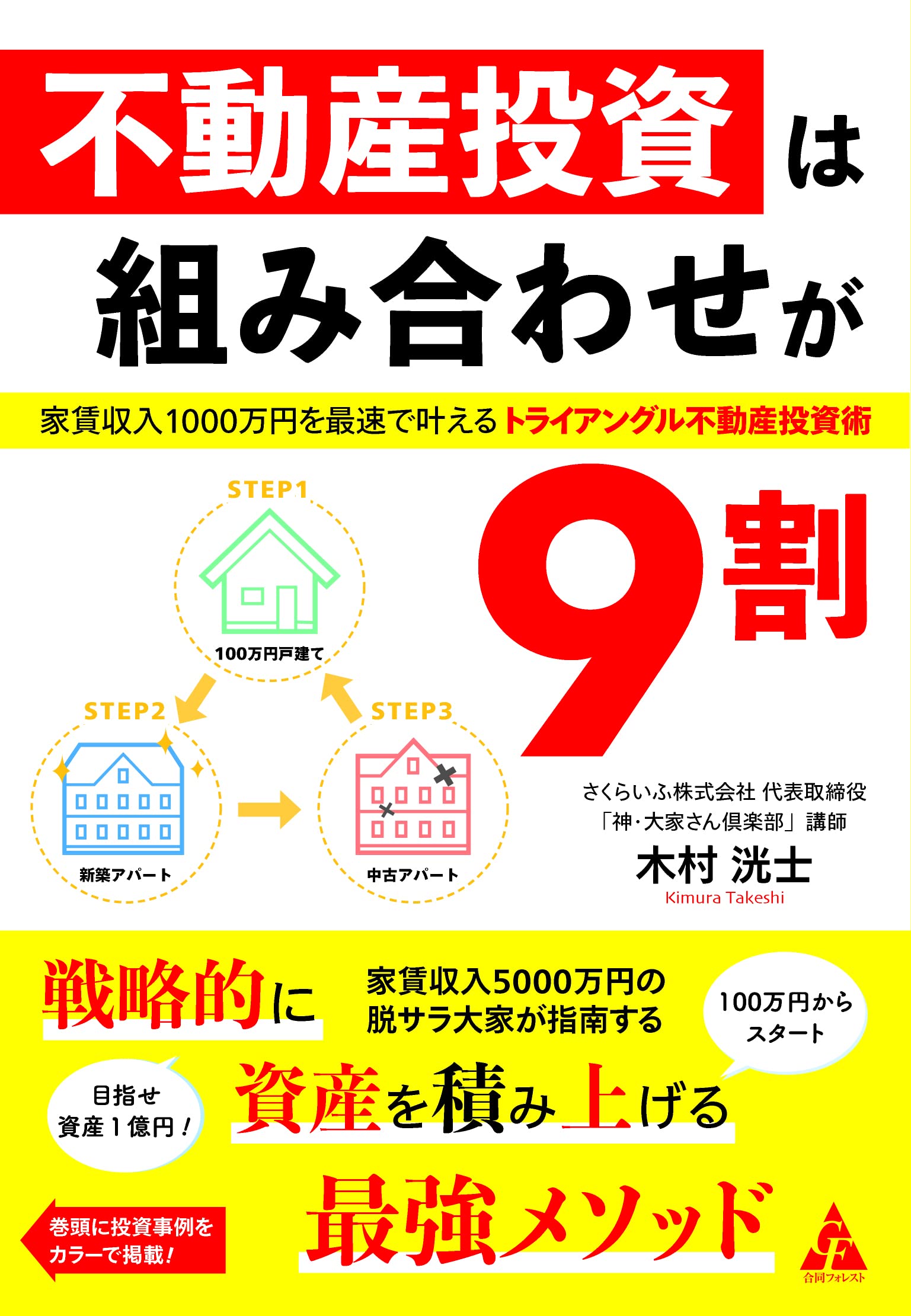 不動産投資は組み合わせが9割: 家賃収入1000万円を最速で叶える