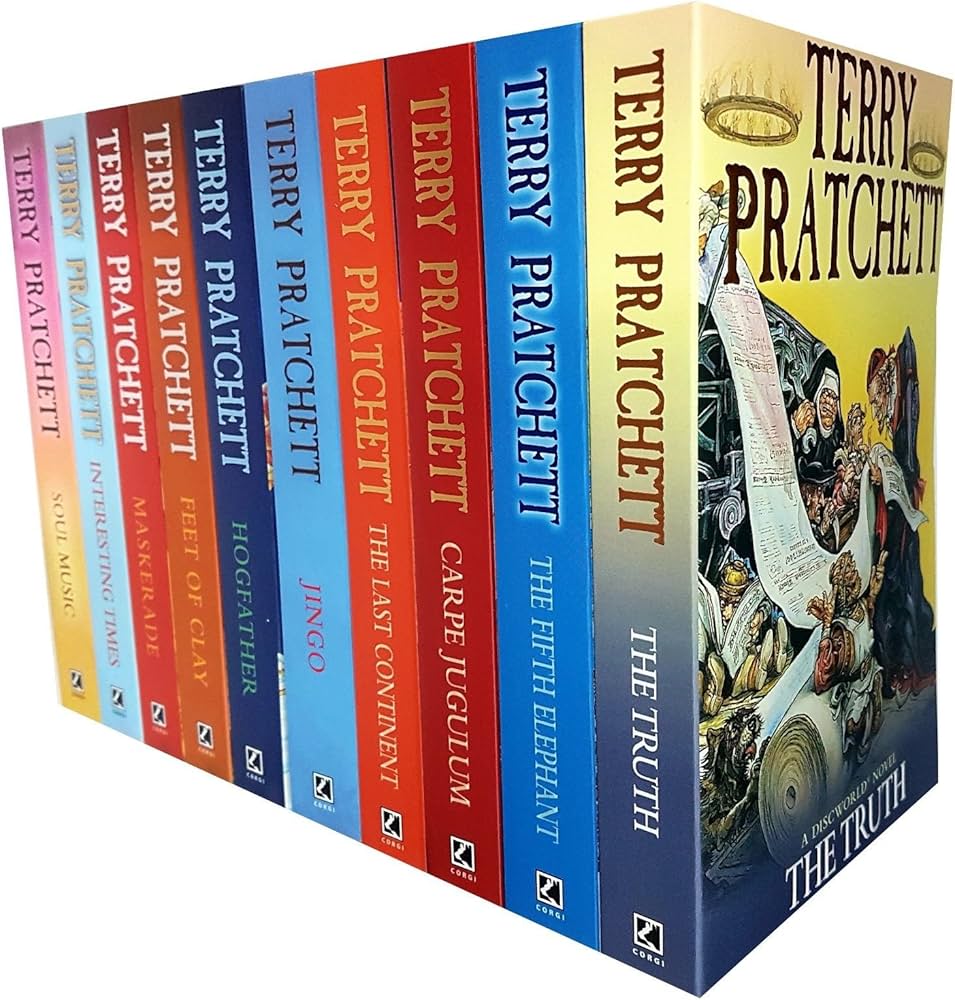 Terry pratchett Discworld novels Series 4 and 5 :10 books
