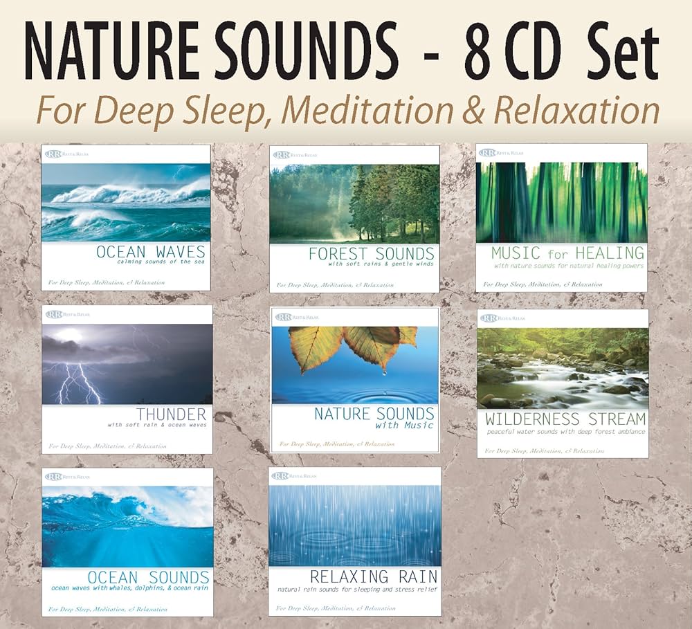 Rest & Relax Nature Artist Series - NATURE SOUNDS 8 CD Set: Ocean
