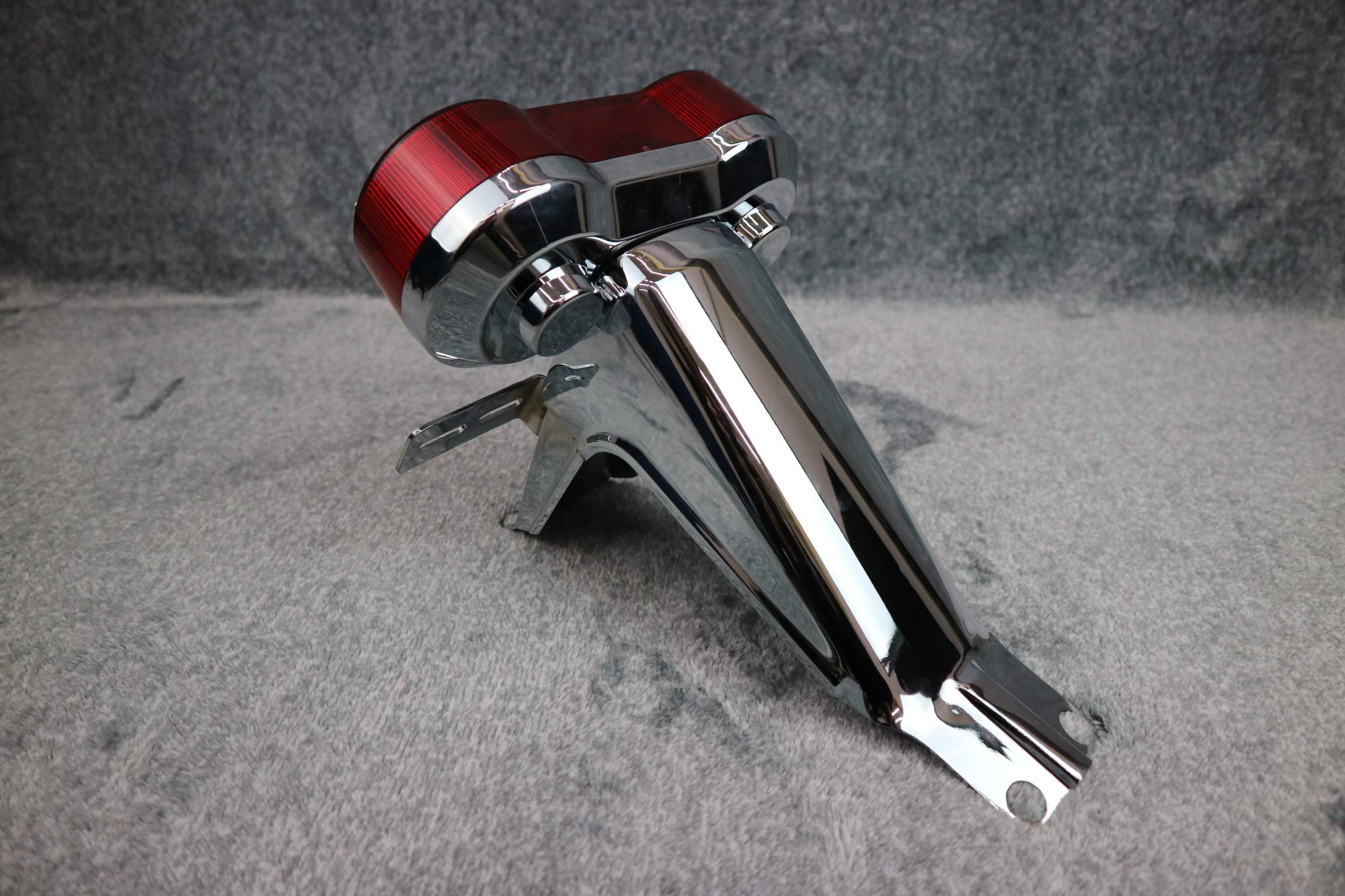 Amazon | GT380 テール 土台+ランプ 赤/ ダブル2灯式 メッキ リア