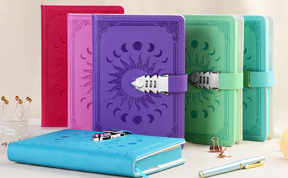 Watch ZXHQ Lock Diary with Pen Journal with Lock on Amazon Live