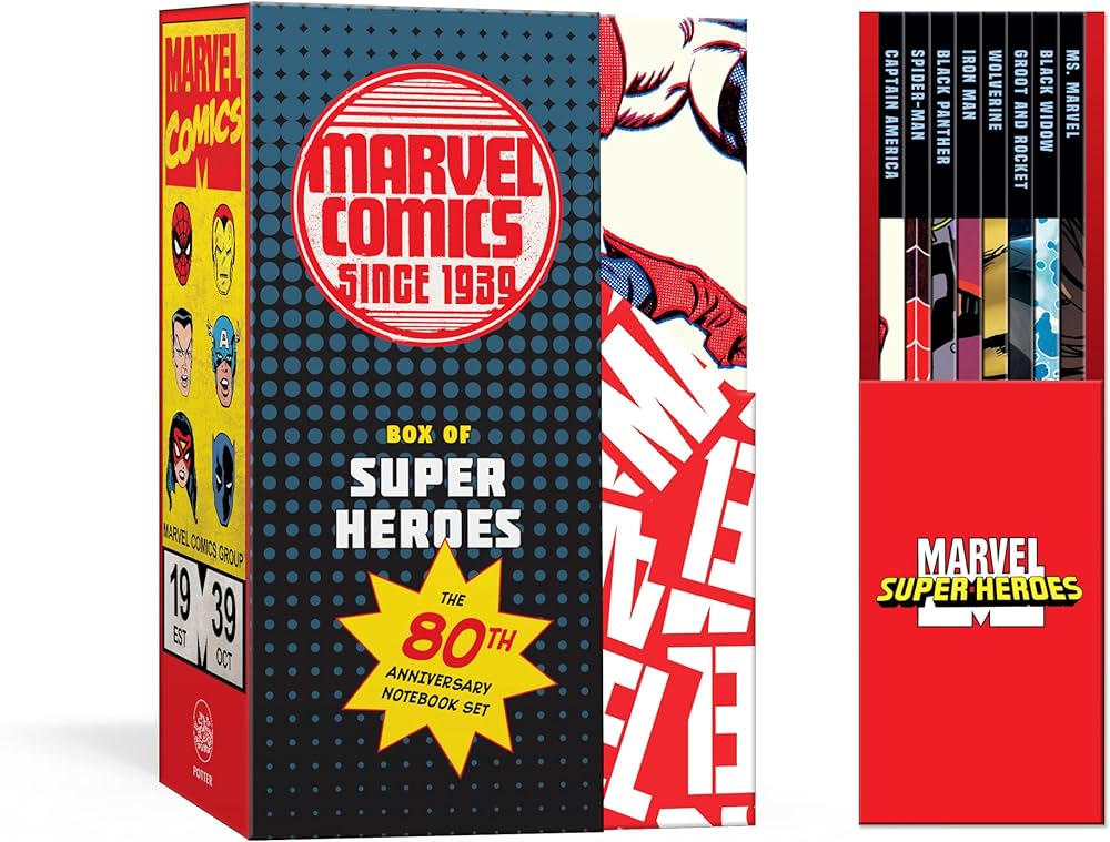 Amazon.com: Marvel's Box of Super Heroes: The 80th Anniversary