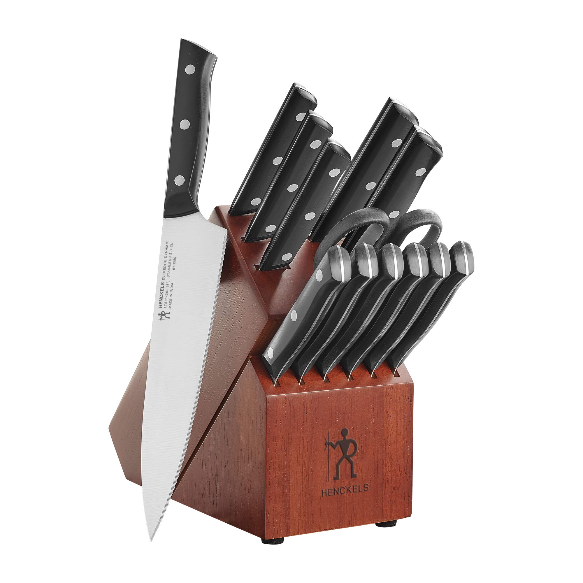 Amazon.com: HENCKELS Everedge Dynamic Razor-Sharp 14-Piece Knife