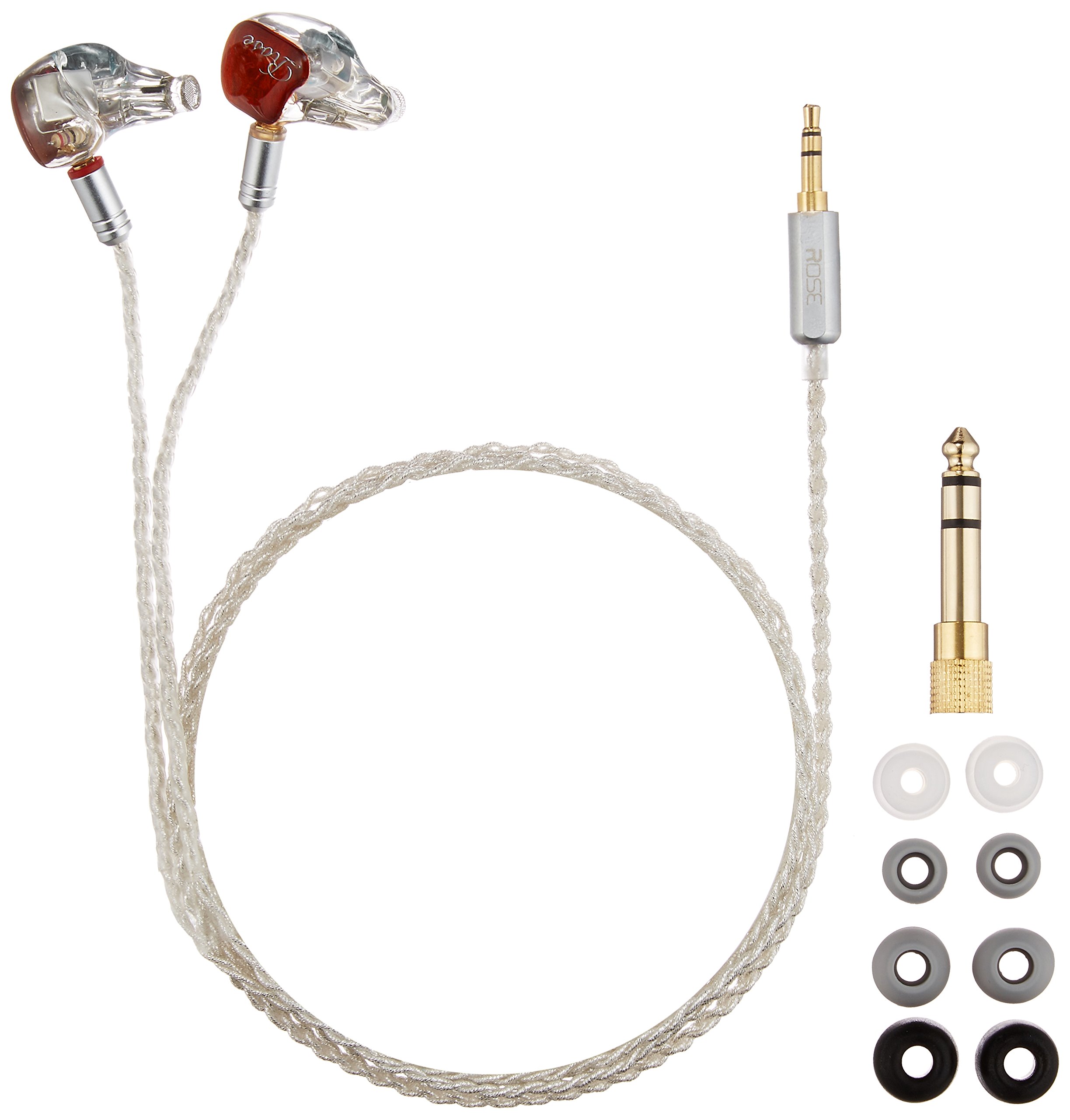 Amazon.co.jp: Rose【国内正規品】 5BA搭載 カナル型イヤホン MMCX リ