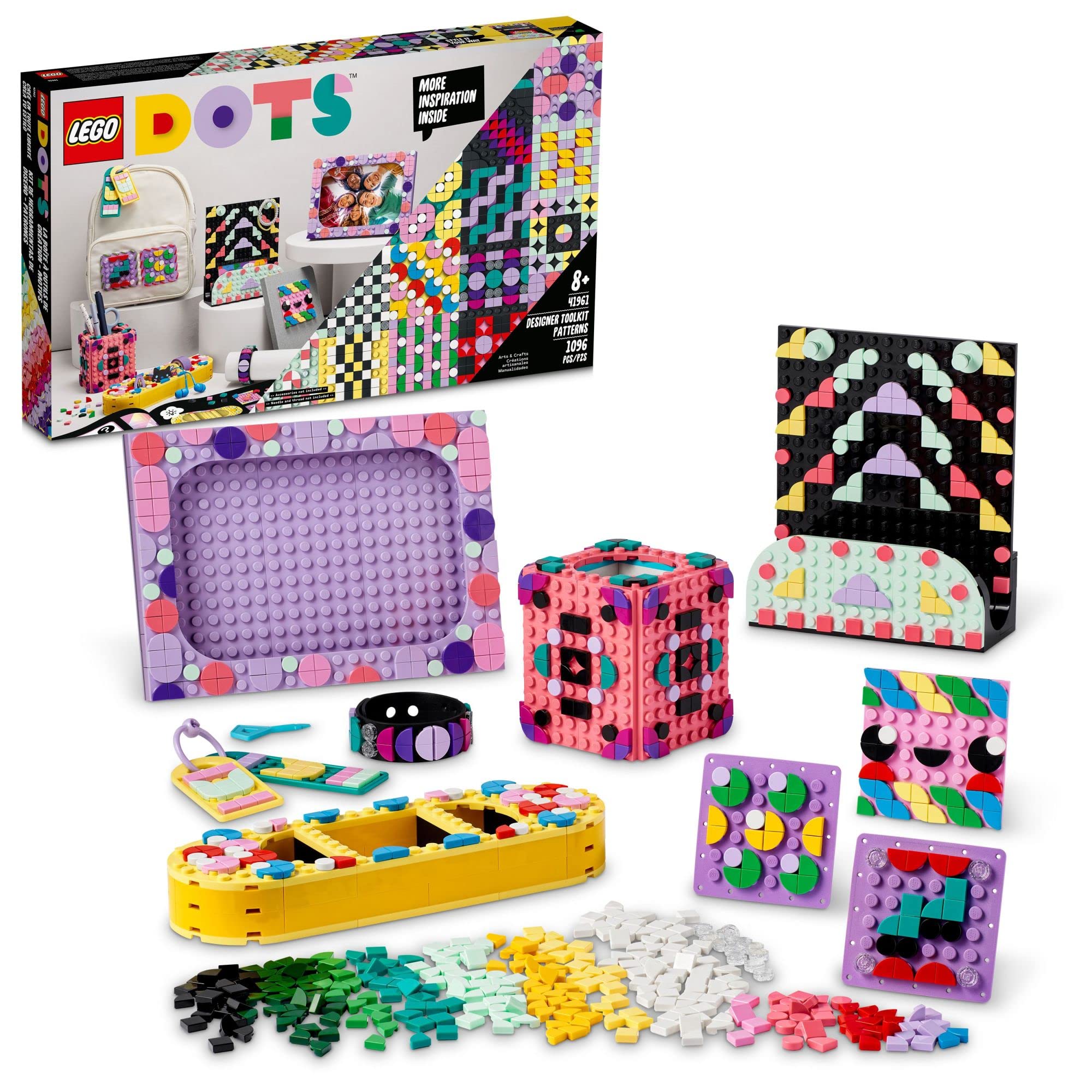 Amazon.com: LEGO DOTS Designer Toolkit 10 in 1 Patterns Building