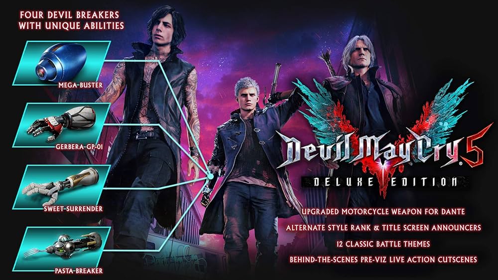 Amazon.com: Devil May Cry 5 Deluxe Edition - PlayStation 4 Deluxe