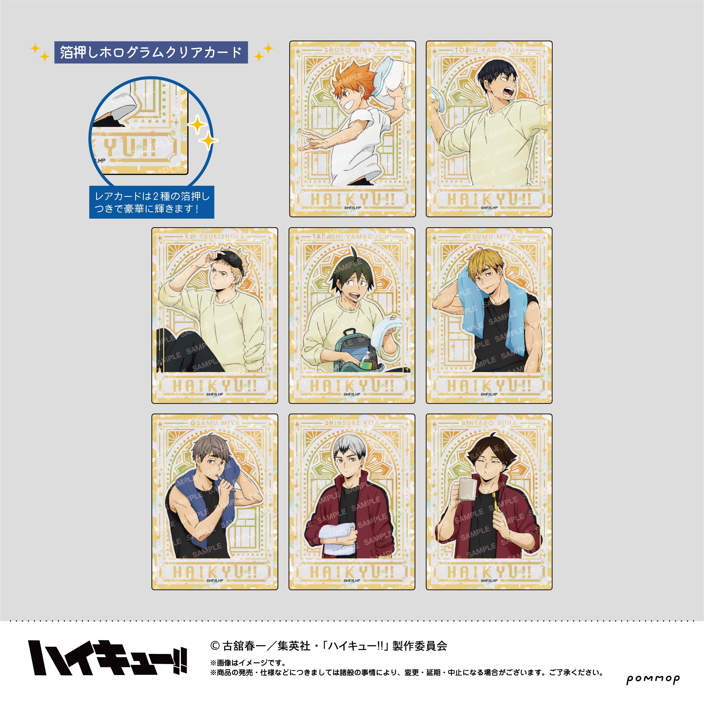 Amazon.co.jp: ハイキュー!! ホログラムクリアカードコレクション 遠征