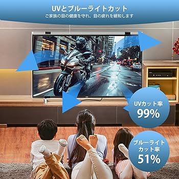 Amazon | Ninonly 液晶テレビ保護パネル 50インチ テレビカバー