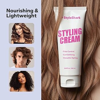 Amazon.com: StyleShark 3 in 1 Styling Cream (250ml), Ultimate Curl