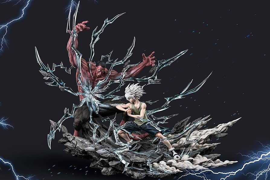 Amazon.co.jp: キルア・ゾルディックVSモントゥトゥユピー フィギュア