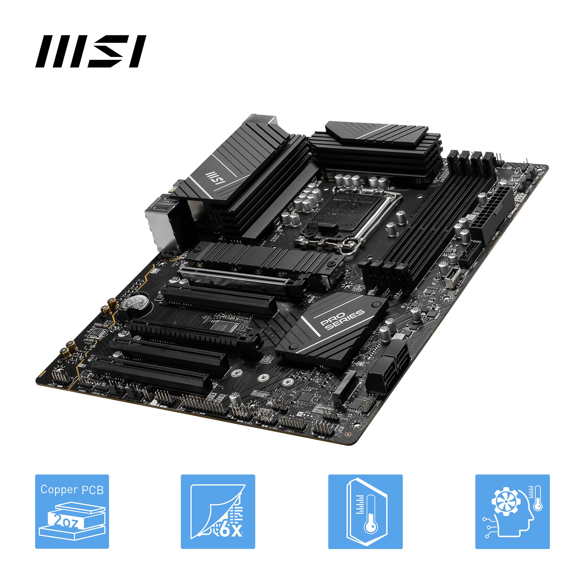 Amazon.com: MSI PRO B760-P WiFi DDR4 ATX Motherboard, 4X DDR4
